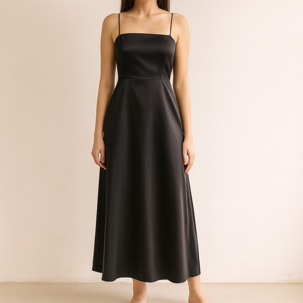Arianna by Teresa Page Long Black Dress